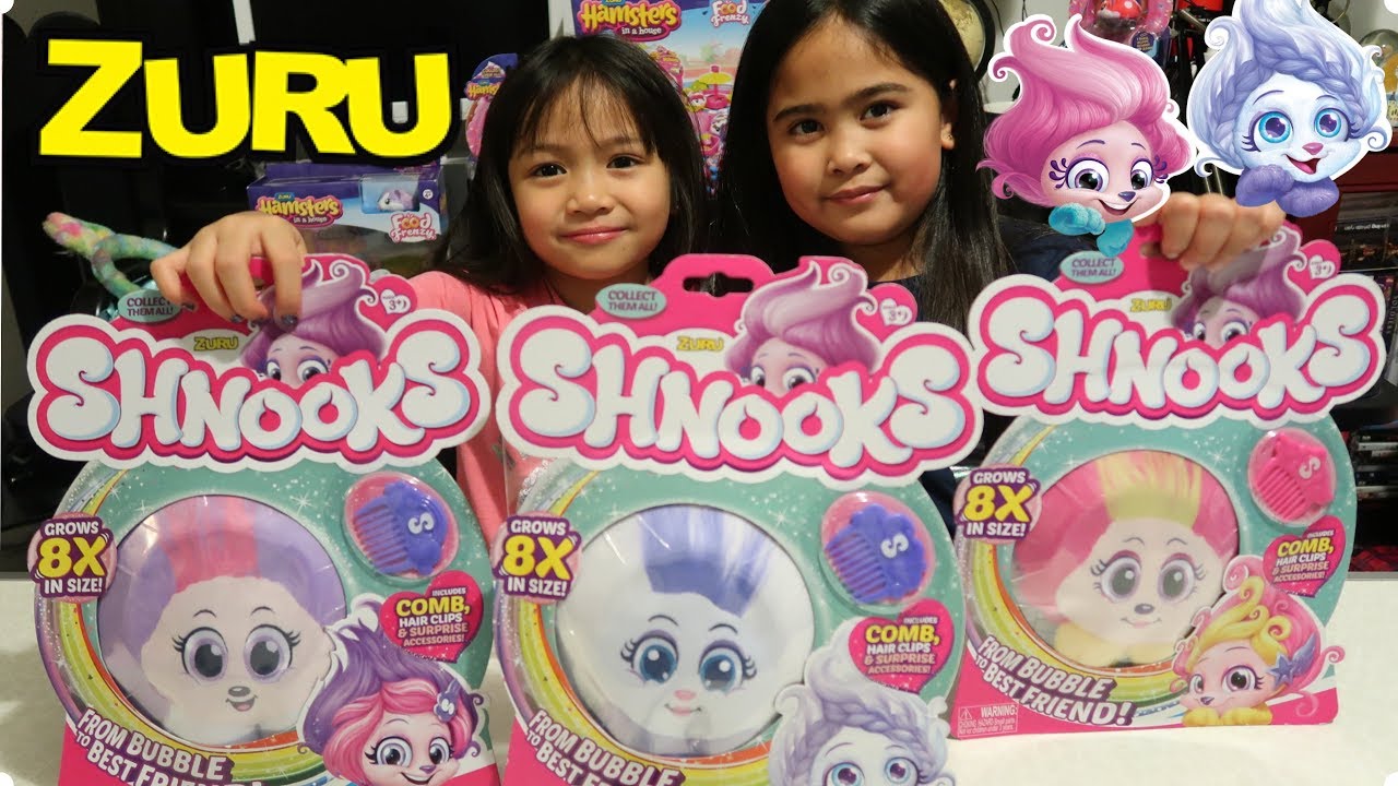 SHNOOKS - Shake and Style Plush Toy by Zuru - From Bubble to Friend