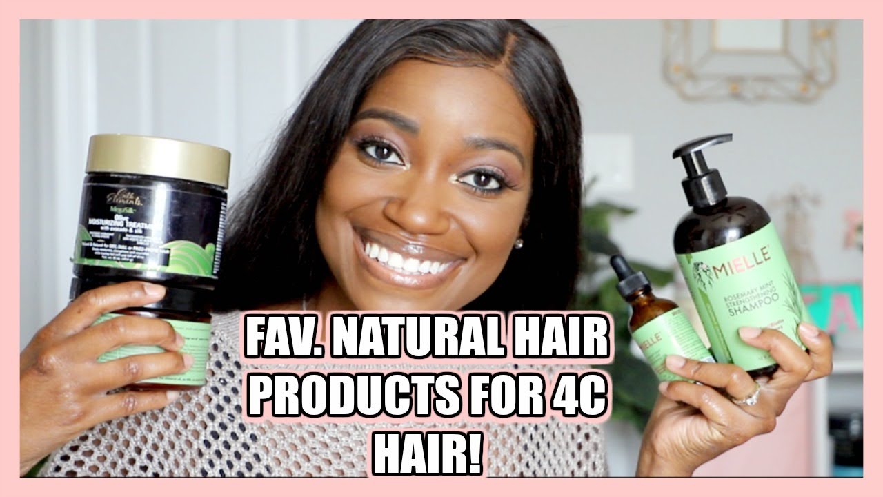 FAVORITE NATURAL HAIR PRODUCTS FOR TYPE 4C HAIR!! | Short Natural Hair Journey