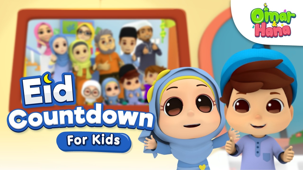 Eid is Coming 🕌🤲🥳🎊| Islamic Series & Songs For Kids | Omar & Hana English