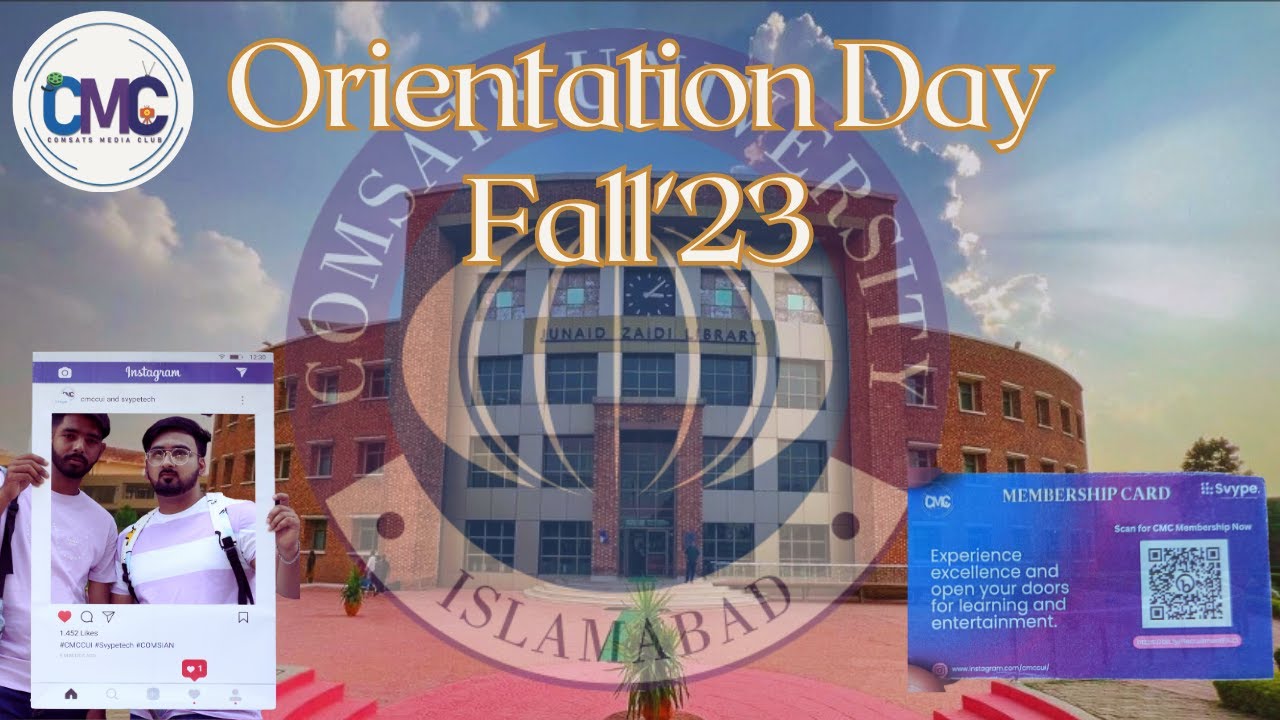 Orientation Day at Comsats | Welcoming Freshman's at University | Seniors Hospitality | Vlog 2