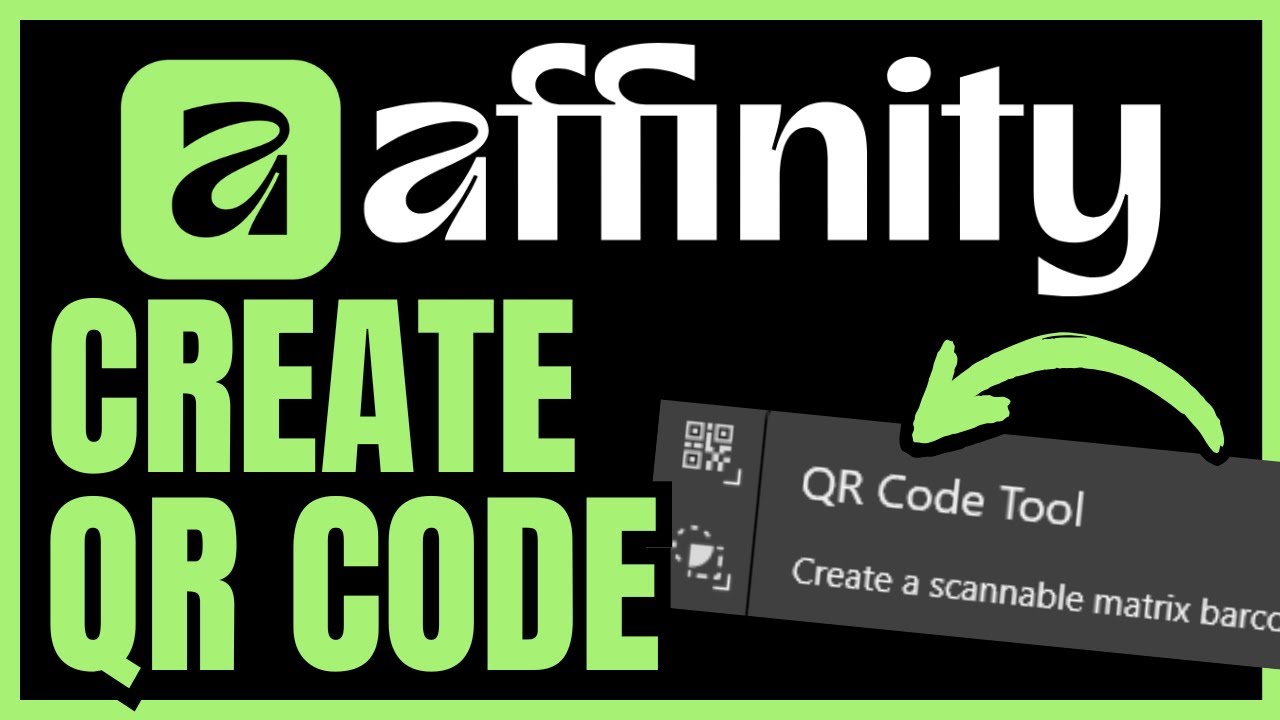 How To CREATE A QR CODE In Affinity Designer (QUICK & EASY) 2026