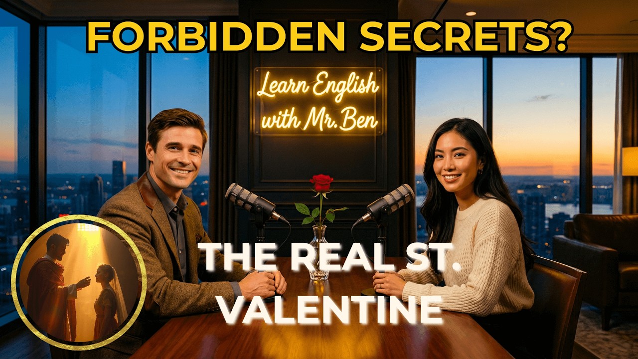 Forbidden Secrets? The Real St. Valentine 🏛️ | English Masterclass with Mr. Ben