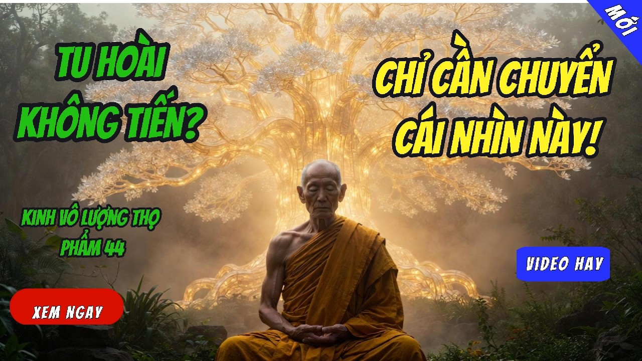 Kinh Vô Lượng Thọ Phẩm 44: Bí Mật Chuyển Hóa Tâm Khổ Thành Cực Lạc Ngay Tại Chỗ