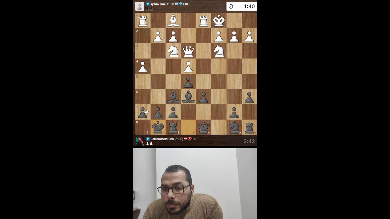 لعب مع المتابعين بليتز 3+0