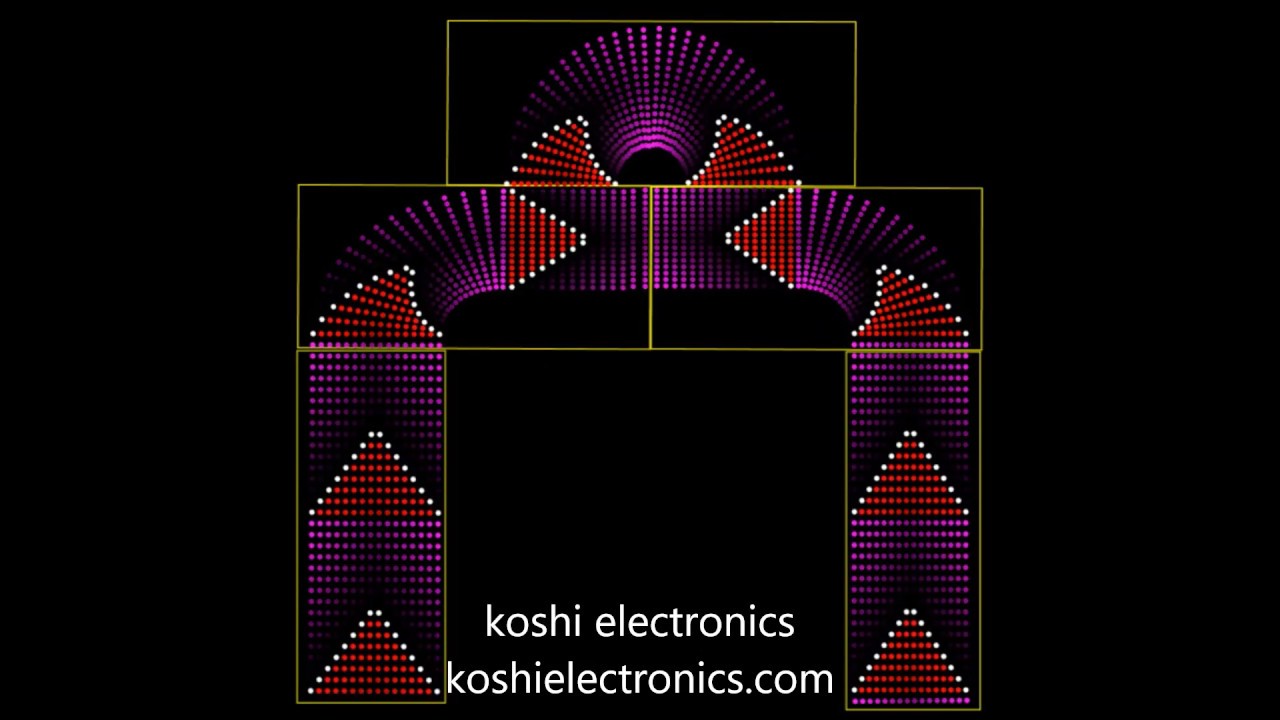New 16x64 pixel led gate controller 2020 made in india