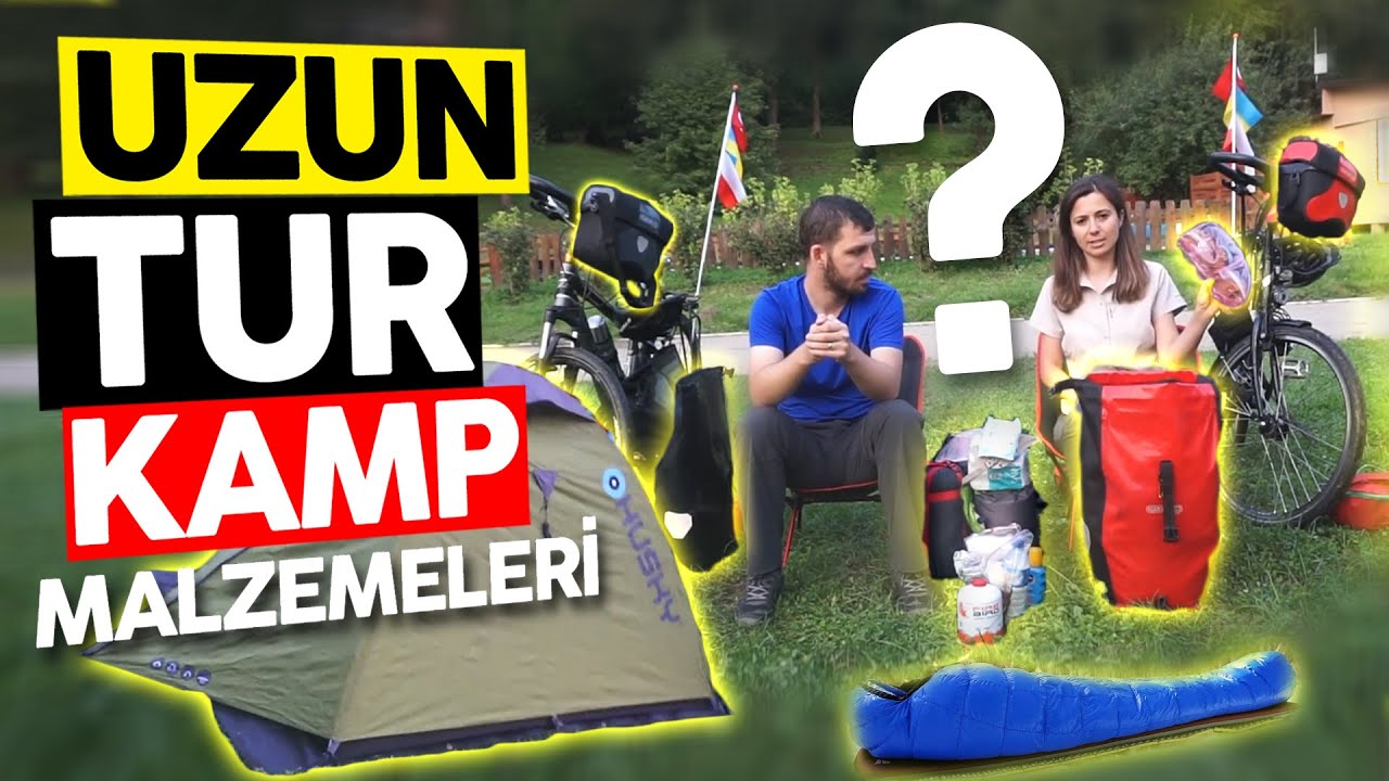 Bisikletle Uzun Tur & Kamp Ekipmanlarını Tanıttık