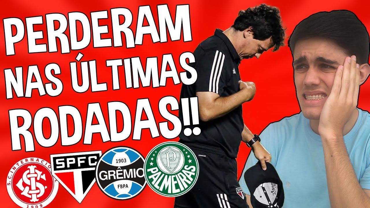 Times que PERDERAM O TÍTULO nas ÚLTIMAS RODADAS!!