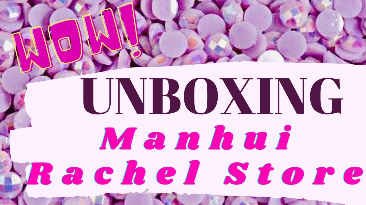Unboxing Manhui Rachel Store  Diamond painting personnalisé