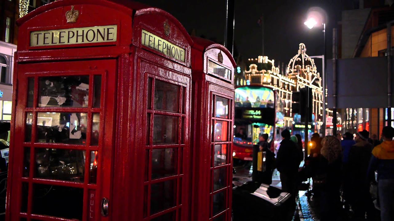 City of London at Night  - London Christmas Lights