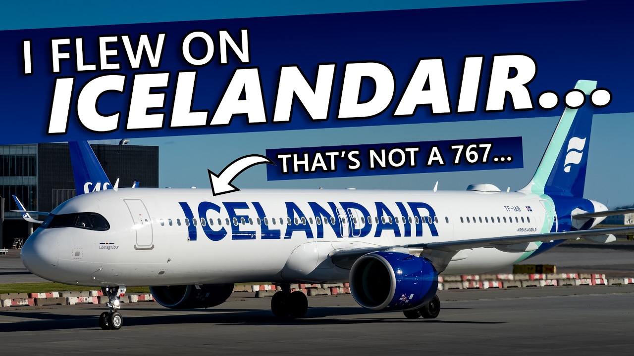 Я летел на самолете A321LR авиакомпании Icelandair...