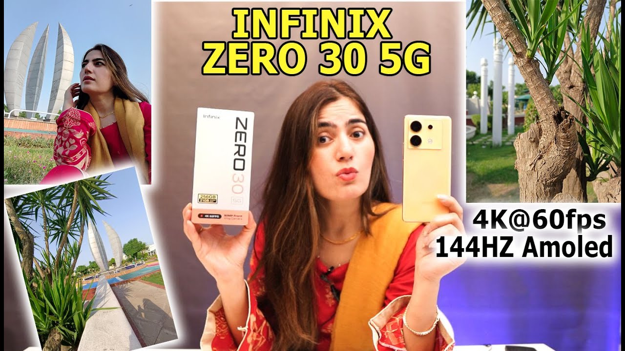 INFINIX ZERO 30 5G | 4K 60FPS Vlog Magic | Unbelievable Camera Results