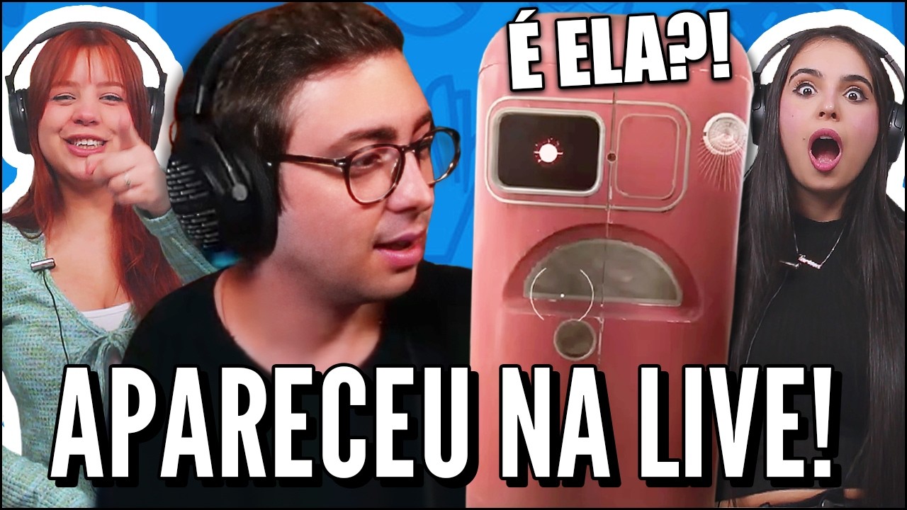 A DUBLADORA DA GELADEIRA SAFADA APARECEU NA LIVE DO ALANZOKA KKKKK - MELHORES CLIPS DAS LIVES