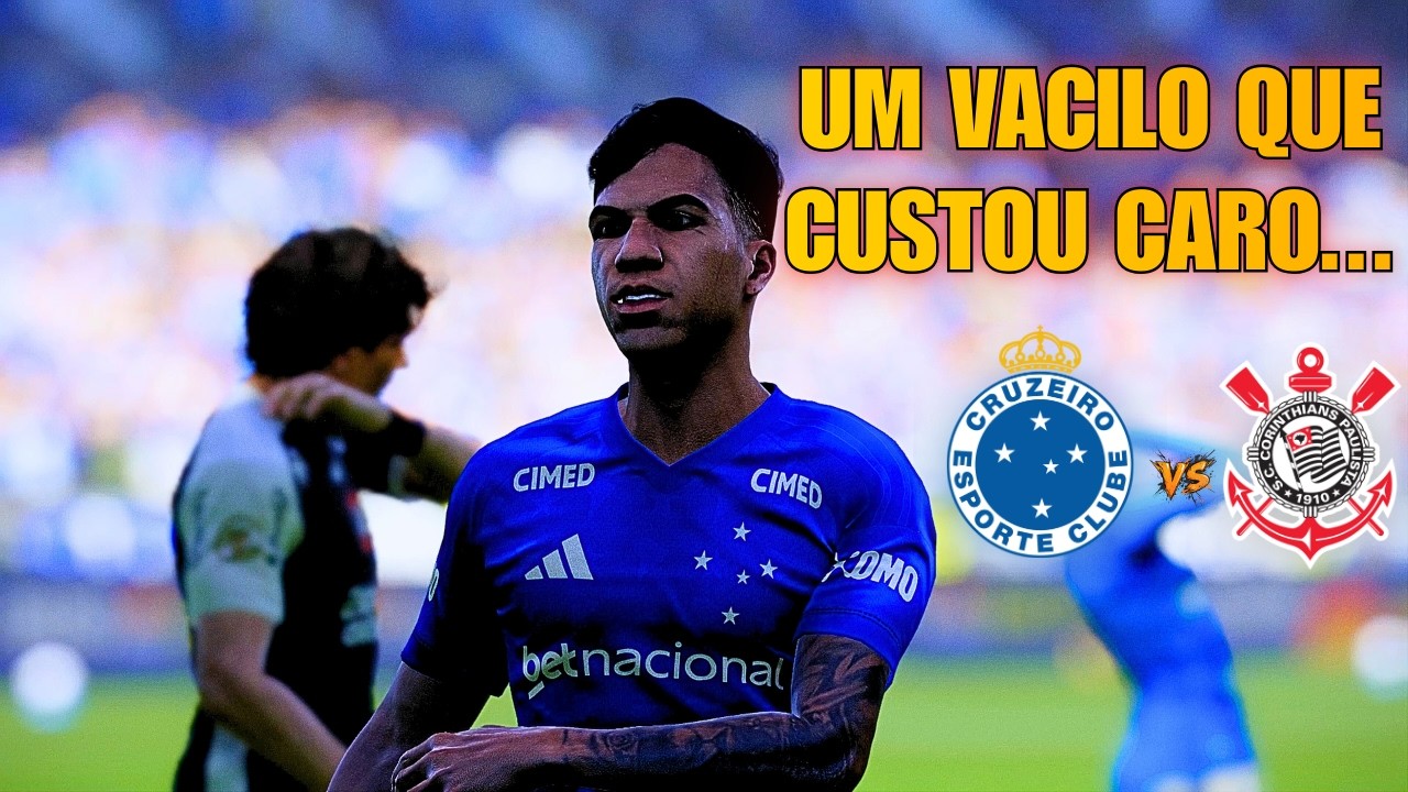 DOMINOU O JOGO TODO E DECIDIU EM UMA CHANCE! 🔥 | CRUZEIRO X CORINTHIANS | PES 2021