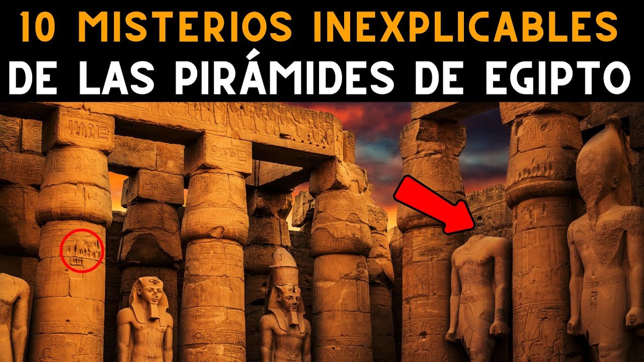 10 Misterios de las Pir&aacute;mides de Egipto que la ciencia no puede explicar