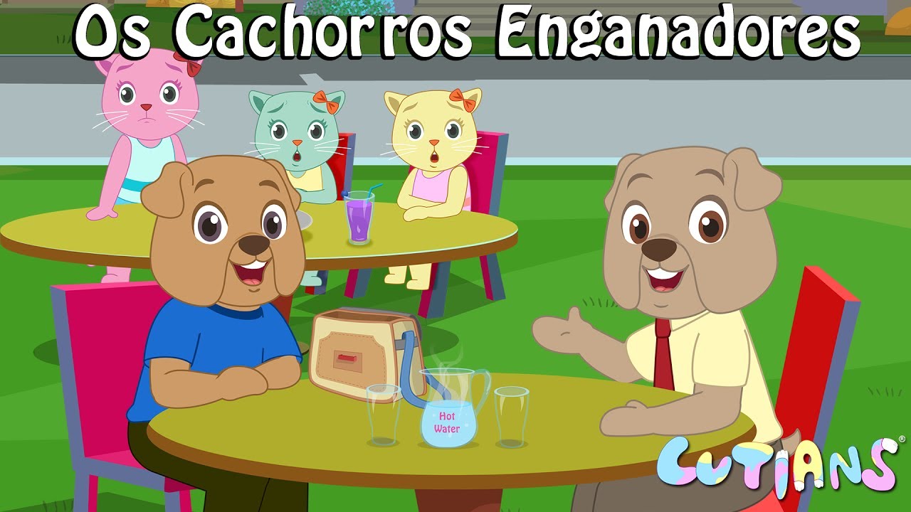 Três Bons Gatinhos versus Os Cachorros Enganadores (Three Good Kittens) | Cutians | ChuChu TV