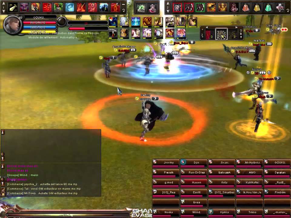 Shaiya evasion: GOUKU pvp 80lv n=3