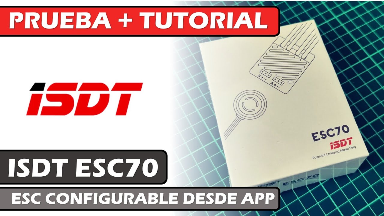 ISDT ESC70 ¿Será mejor que el todopoderoso 1080? - Prueba + Tutorial en español