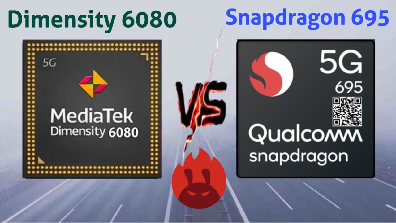 Snapdragon 695 vs Dimensity 6080  ⚡ @thetechnicalgyan  #6080vs695 #695vs6080
