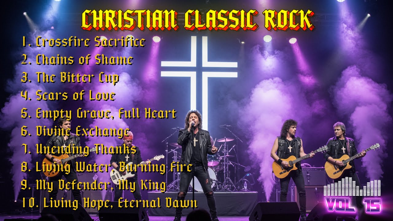 Holy Rock Radio | Album: JESUS, MY LIVING | 80s Christian Rock Songs Vol 15