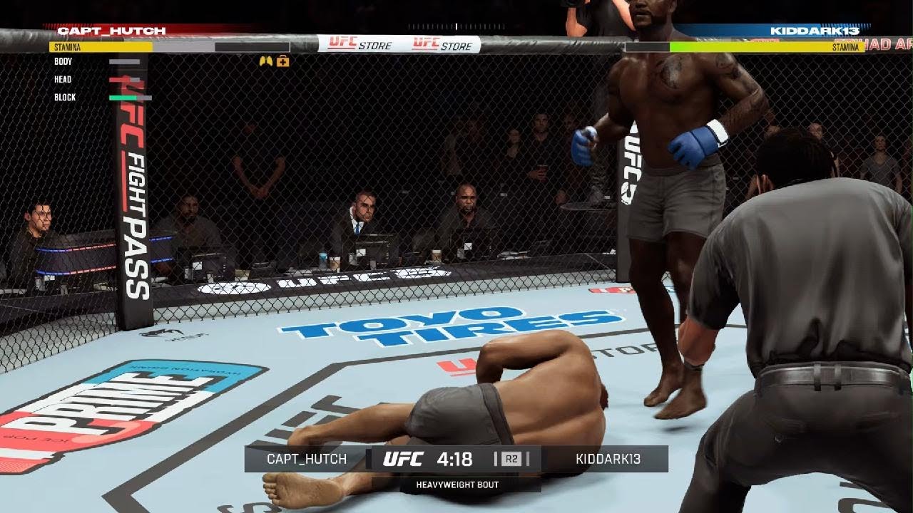He started glitching EA SPORTS UFC 5