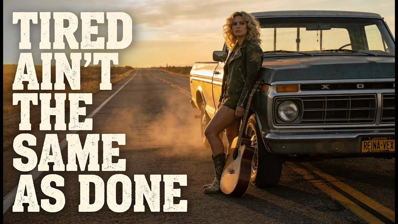 Reina Vex - Tired Ain’t the Same as Done | Outlaw Country Ballad (Official Music Video)
