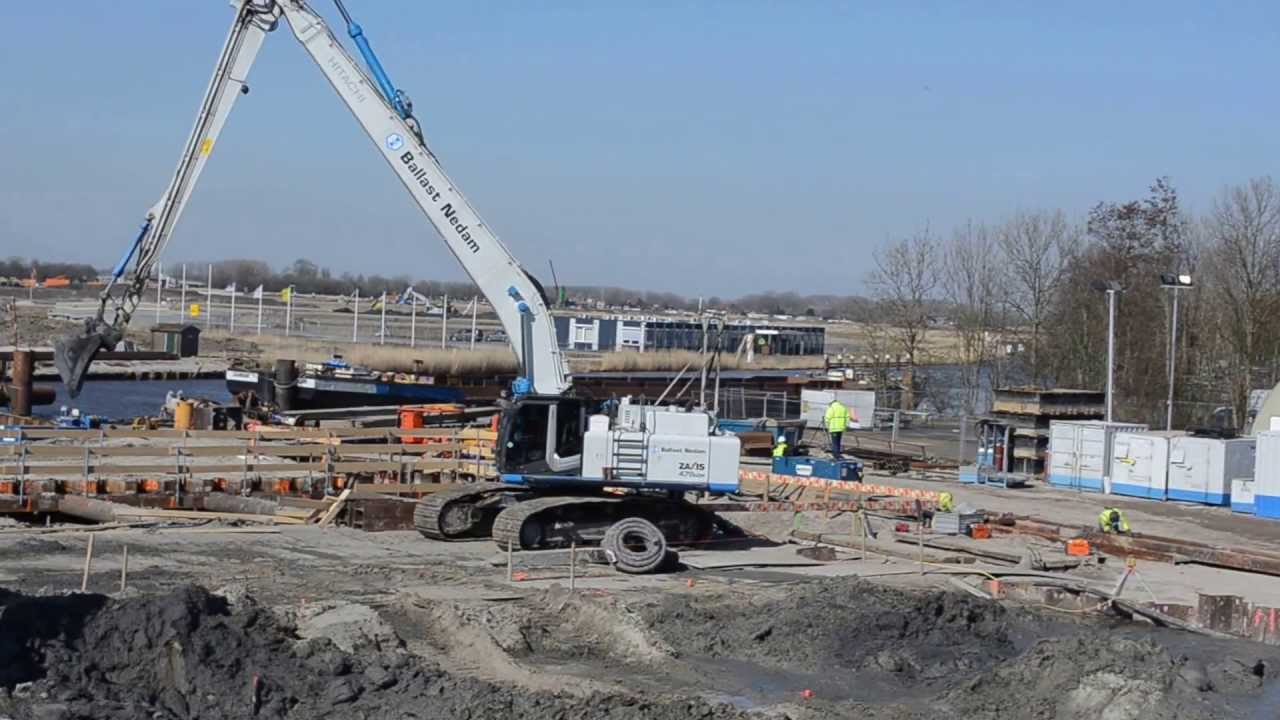 Hitachi ZX 470-3 Longreach excavator, Ballast Nedam