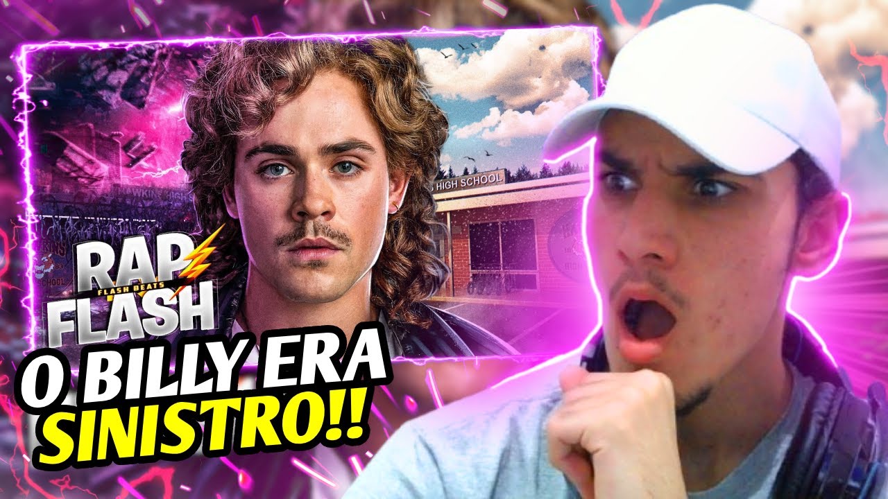 (ELE SE REDIMIU NO FINAL!!) Billy (Stranger Things) | Devorador de Mentes | Flash Beats - REACT