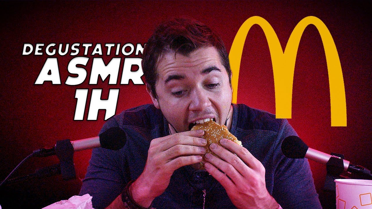 ASMR : DEGUSTATION MCDO ! 1H