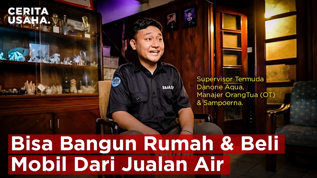 Tinggalkan Posisi Manajer, Pilih Jualan Air! 300 Galon Terjual Setiap Hari!