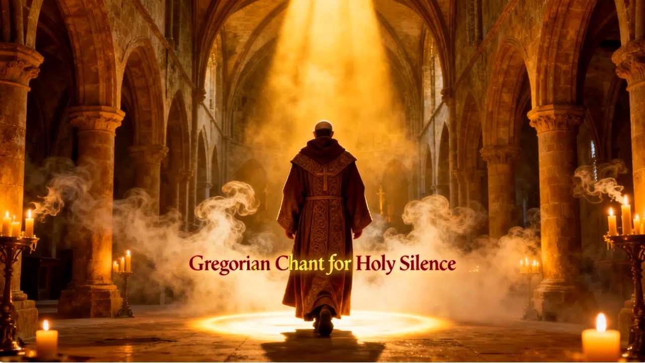 Gregorian Chant for Healing Sleep and Sacred Divine Peace | Benedictine Ambience and Holy Reflection