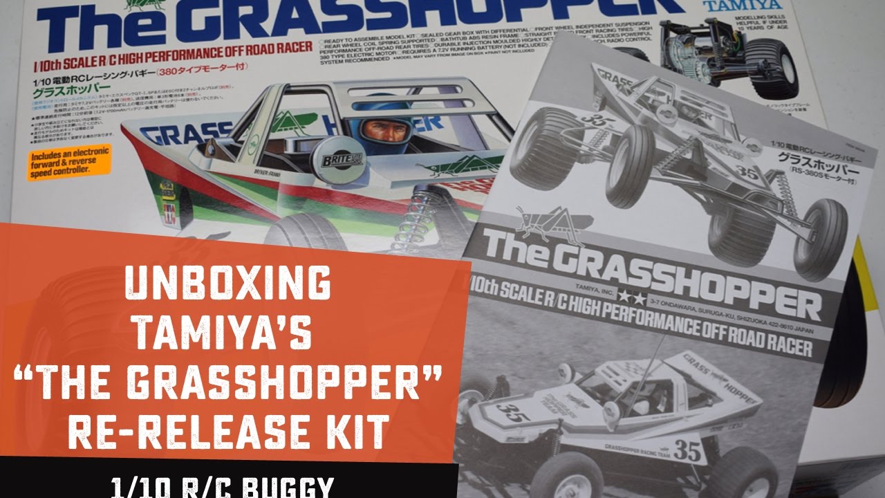 Unboxing The Re-released Tamiya 
