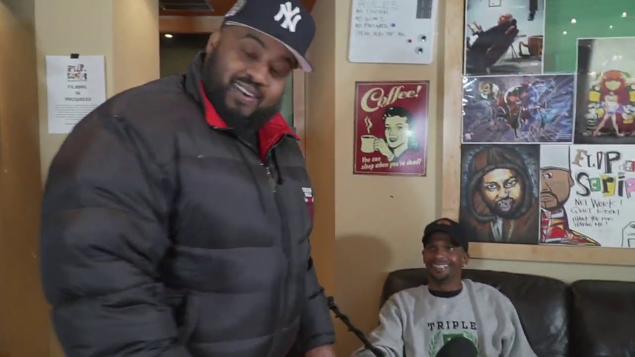 QUEENZFLIP & CHARLESTON J WHITE - DID QUEENZFLIP TREAT HIM BAD?? NEW YORK HOSPITALITY