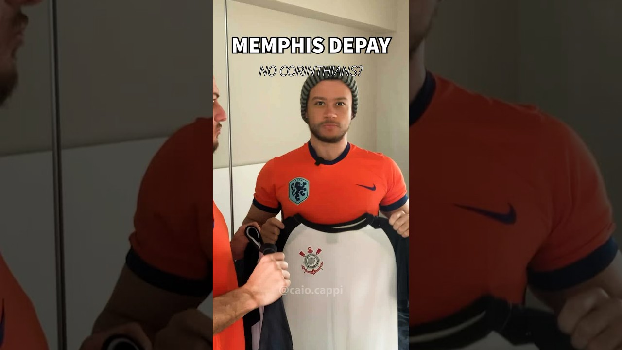 MEMPHIS DEPAY NO CORINTHIANS 😱 #corinthians #memphisdepay #depay