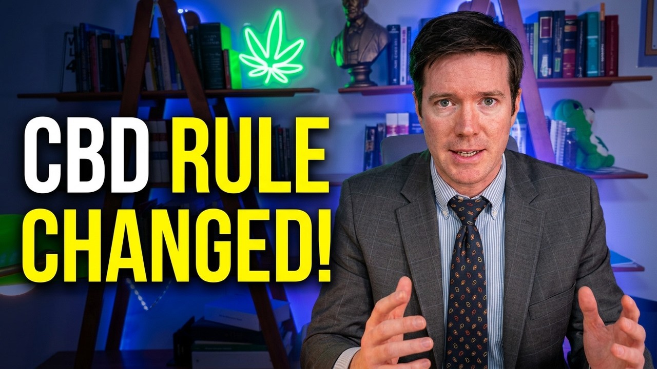 Full Spectrum CBD Just Got Complicated | Here's What Congress Did