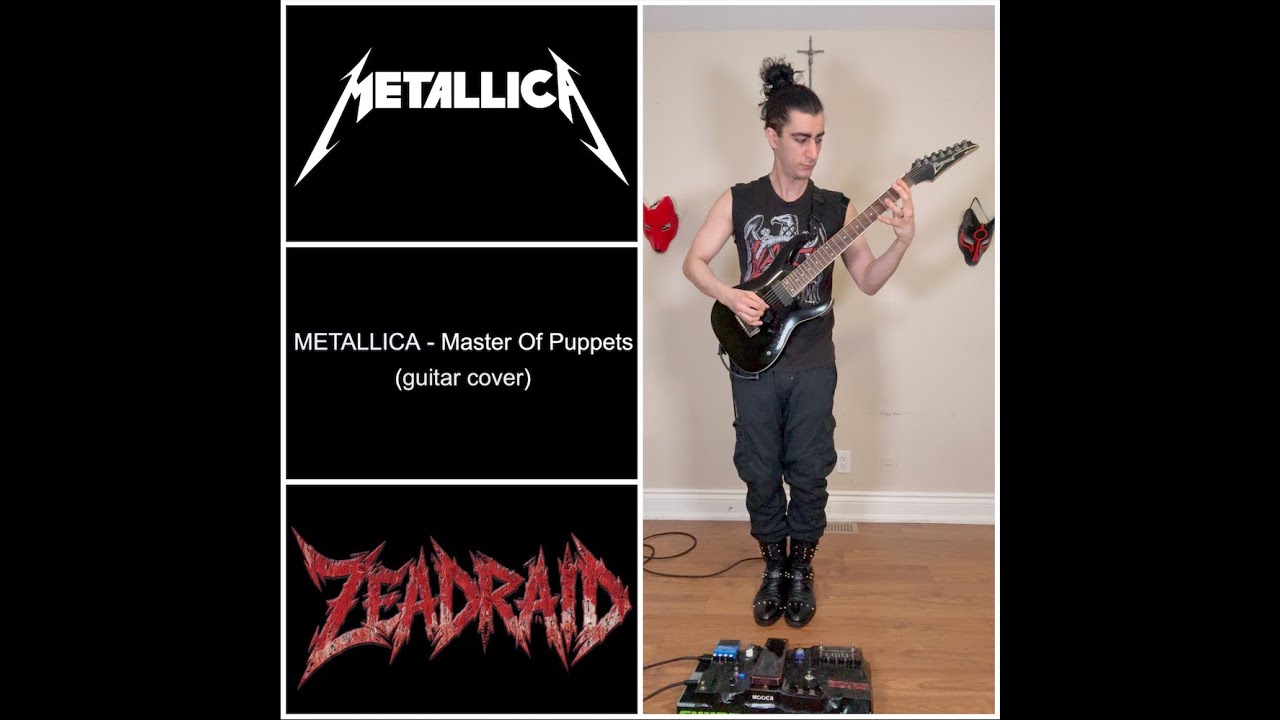 METALLICA - Master Of Puppets (guitar cover)