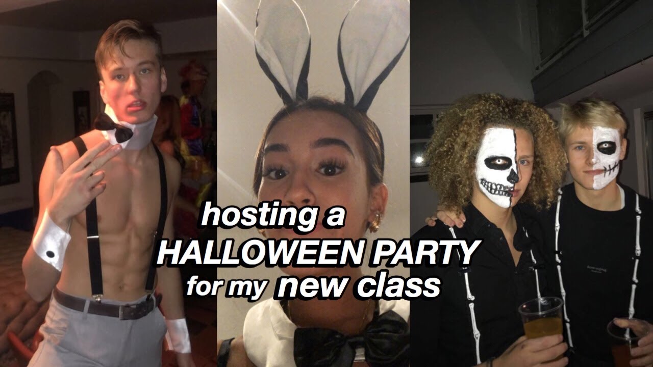 hosting a HALLOWEEN PARTY for my NEW CLASS