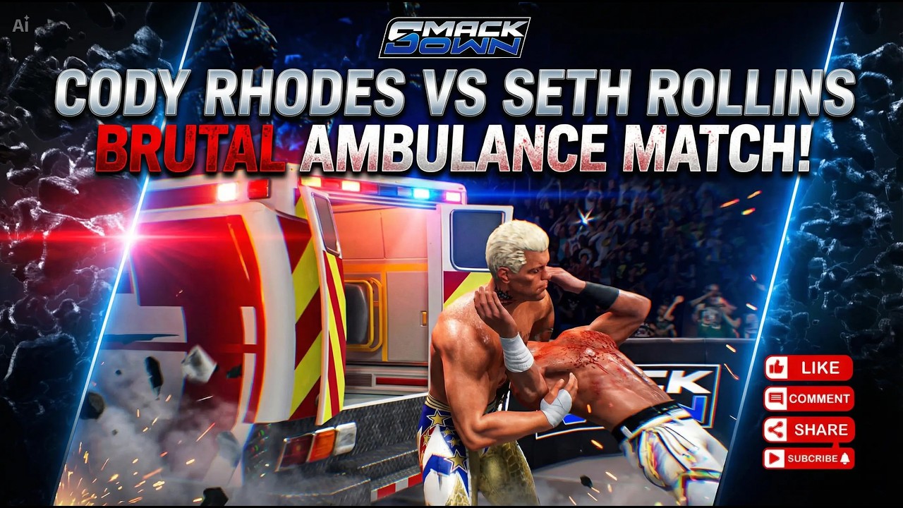 WWE 438 FULL Cody Rhodes vs Seth Rollins – World Heavyweight Championship Match