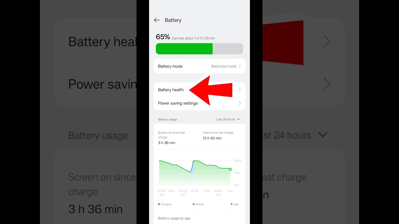 HOW TO ENABLE SMART CHARGING ON REALME ANDROID PHONE