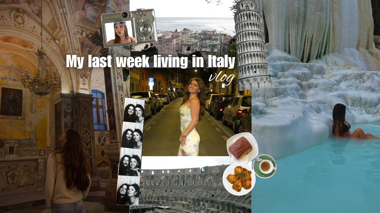 POV: my last week living abroad in Italy