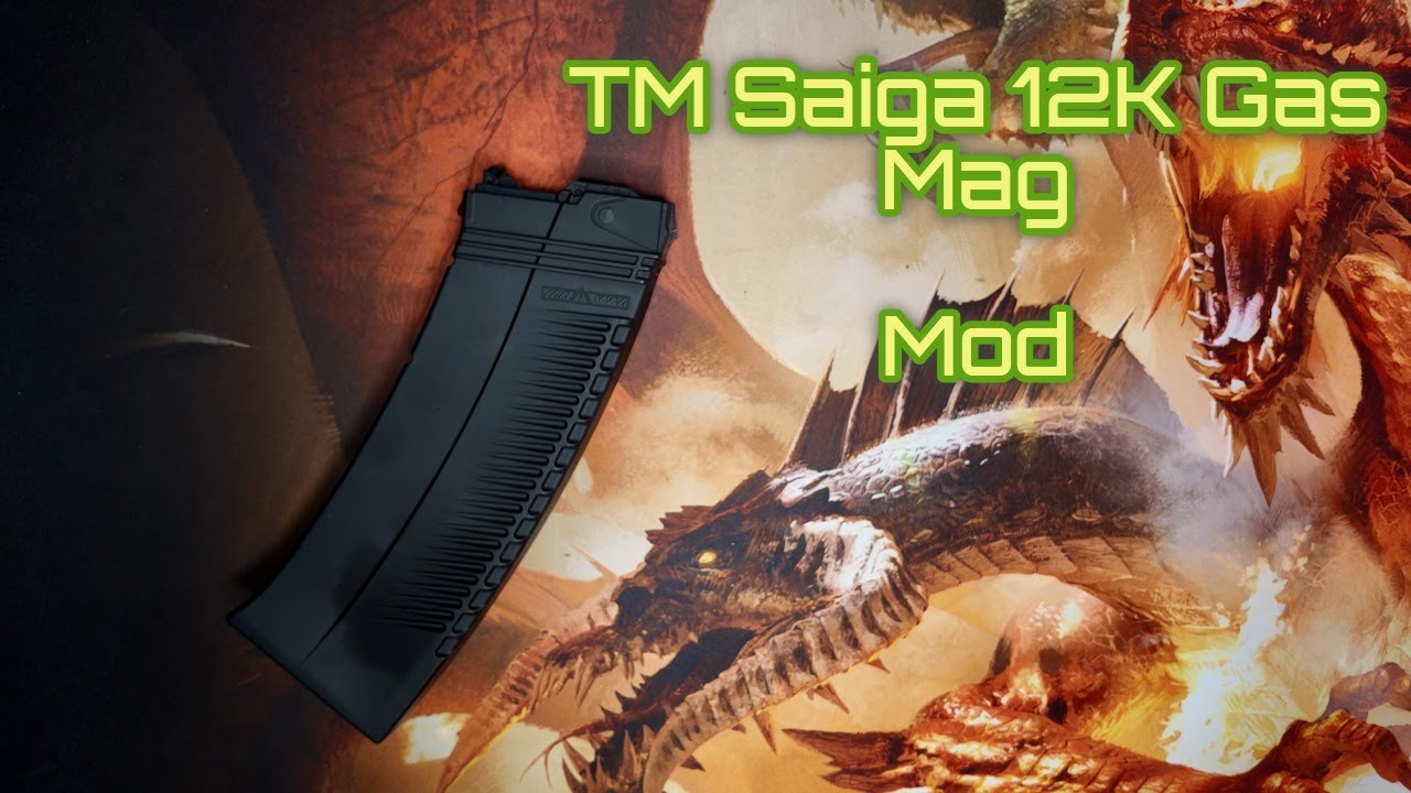 TM Saiga 12 Gas Mag Mod