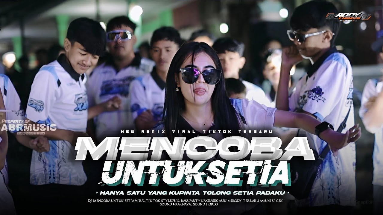 DJ MENCOBA UNTUK SETIA VIRAL TIKTOK‼️FULL BASS PARTY MENGKANE ASEK ASEK TERBARU ABOYCHANDRAMUSIC