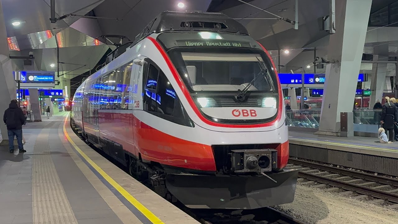 Züge Wien Hbf (27. & 28.12.2024, 4K HDR)