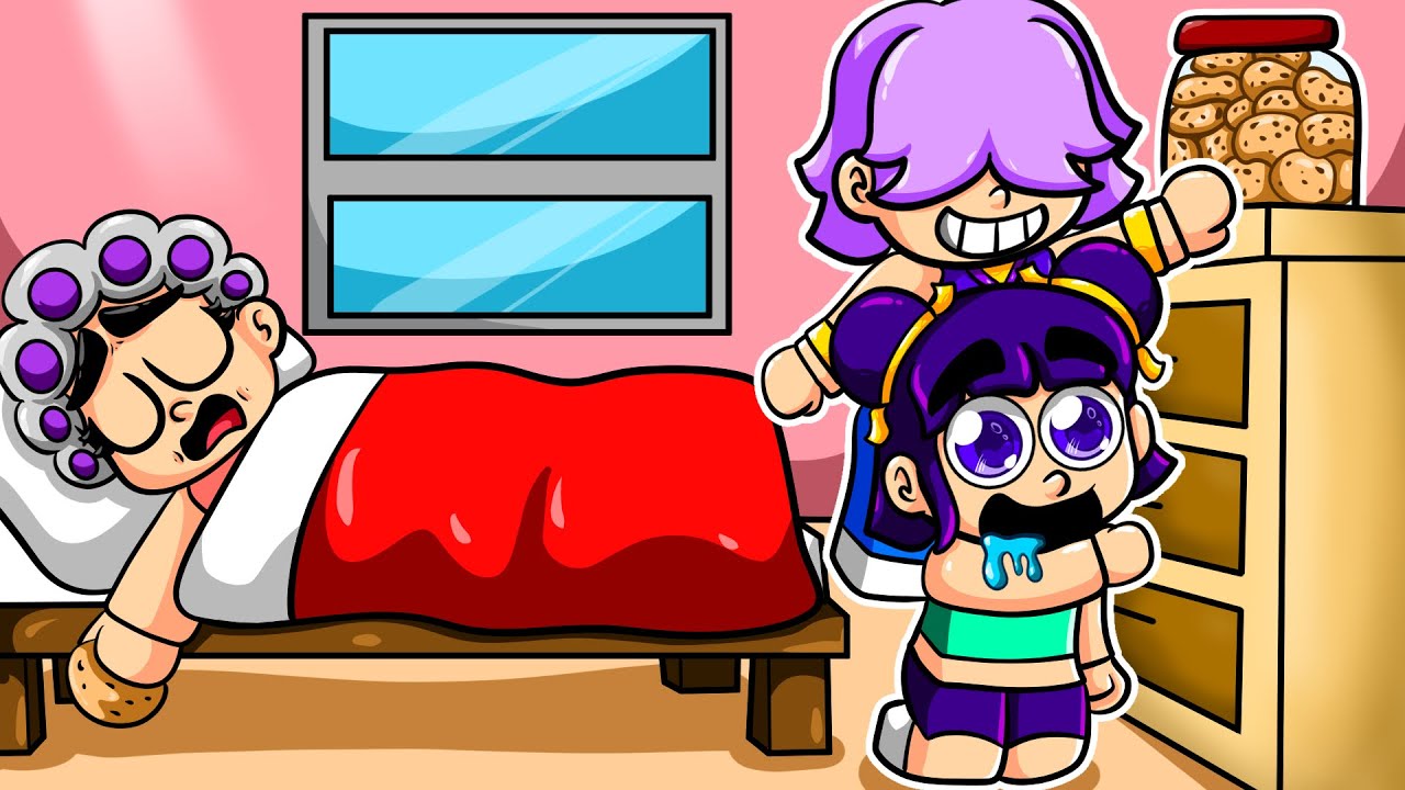 ¡ZOEY Y MISTERIO LE ROBAN LAS GALLETAS A LA ABUELA en ROBLOX! 🍪😱 ¡TODO SALE MAL!