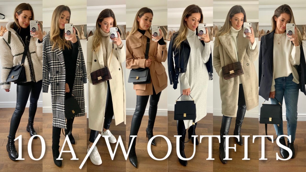 10 COSY WINTER OUTFITS - ZARA ASOS MANGO TOPSHOP H&M HAUL WEEK