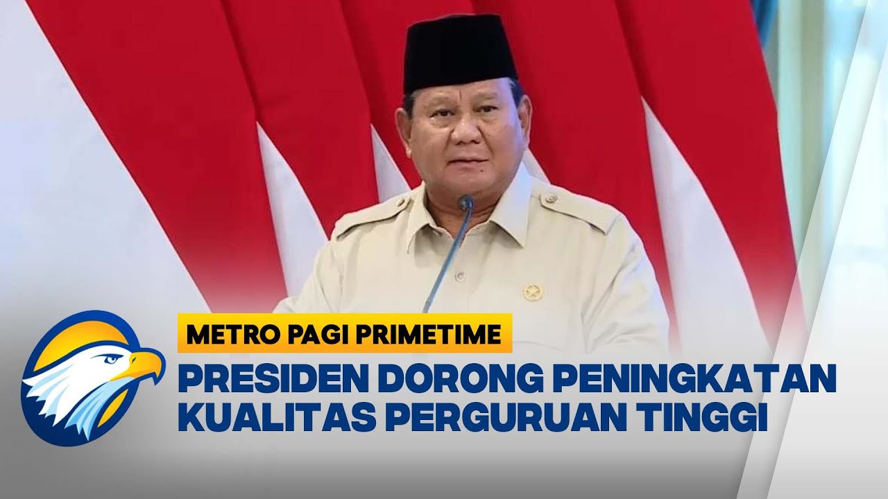 Presiden Prabowo Gelar Dialog dengan 1200 Akademisi Perguruan Tinggi | Metro Pagi Primetime