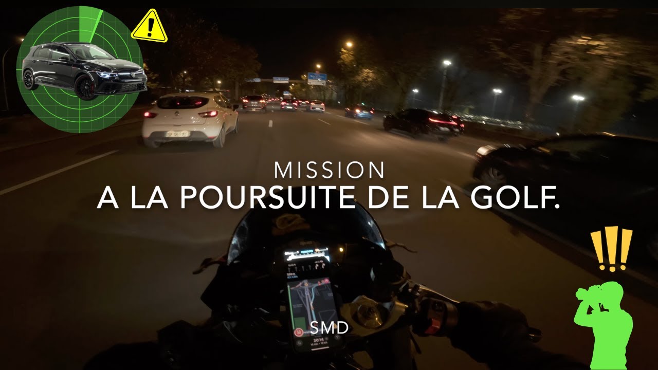On "Poursuit" Une Golf Agitée...🐌⎮APRILIA RS660