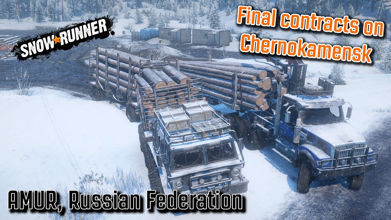 SnowRunner - The final contracts on Chernokamensk - Phase 4