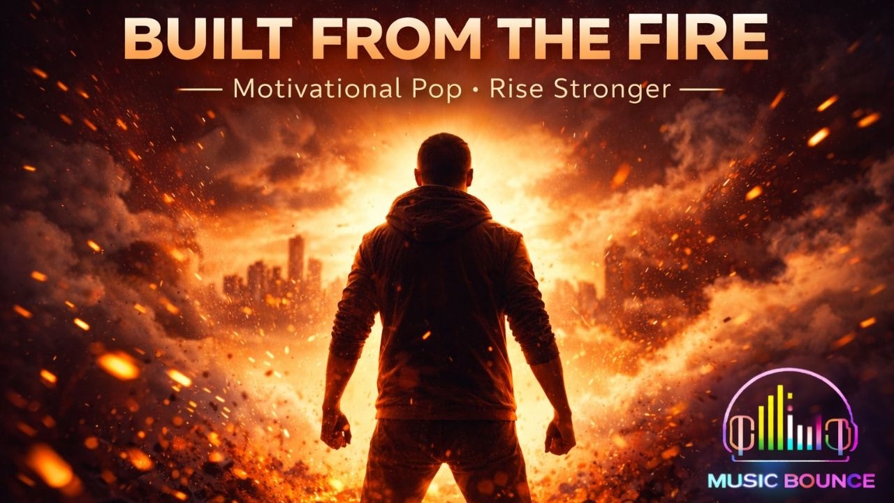 Built From the Fire | Music Bounce - Motivational Pop • Rise Stronger