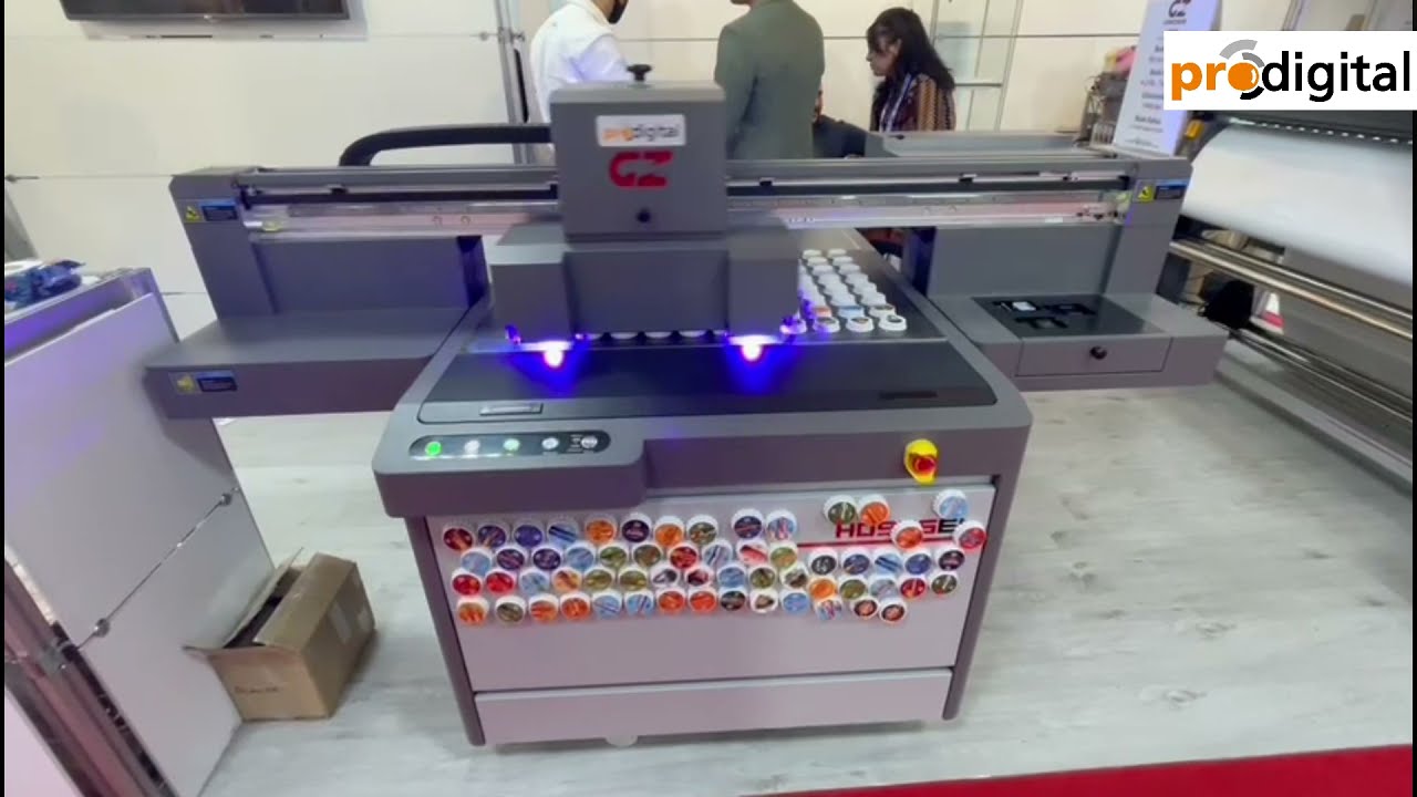 Led UV Baskı Makinesi Promosyon , Kişiselleştirilmiş Özel Ürünler İçin 90 *60 Gongzheng H0906EI