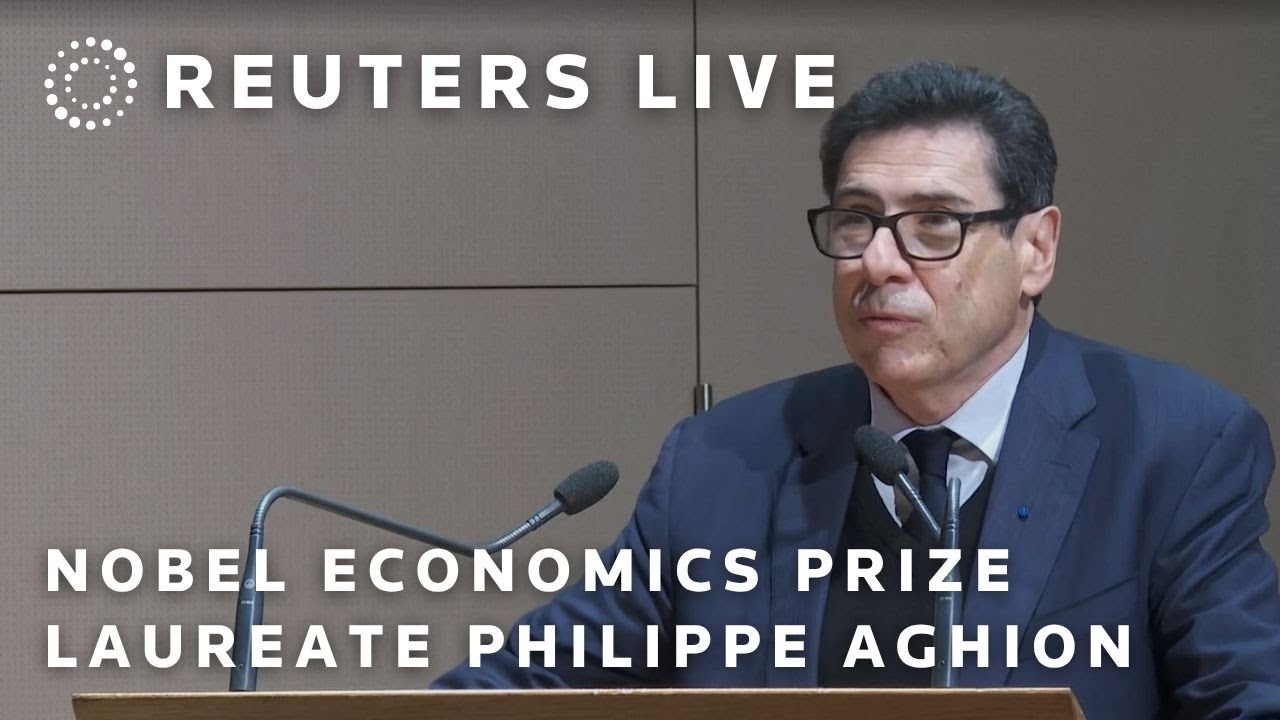LIVE: 2025 Nobel economics prize laureate, Philippe Aghion, speaks to media